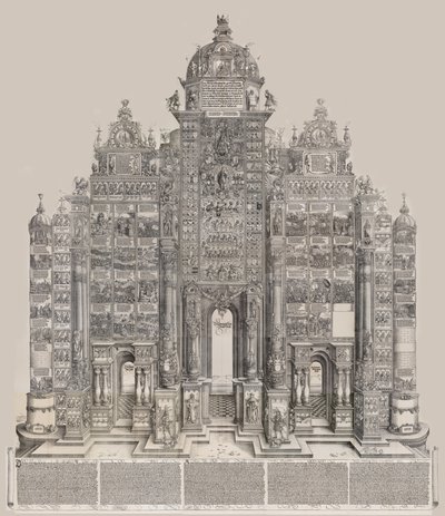 Ehrenbogen, 1515, gedruckt 1517-18 von Hieronymus Andreae