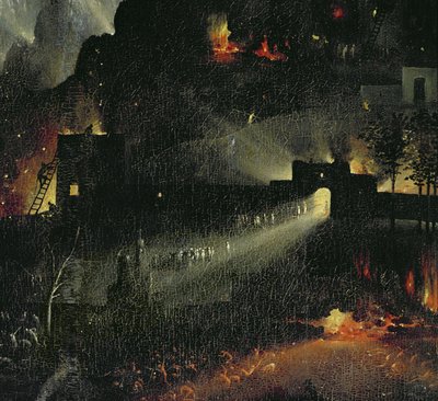 Der Garten der Lüste, ca. 1500 (Detail) von Hieronymus Bosch