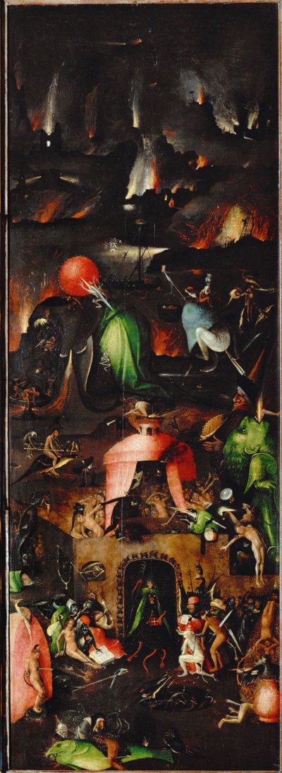 Das Jüngste Gericht: Hölle von Hieronymus Bosch