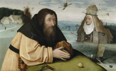 Die Versuchungen des heiligen Antonius von Hieronymus Bosch and workshop