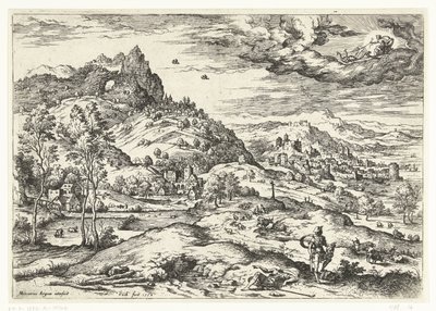 Merkur mit dem Kopf des Argus von Hieronymus Cock