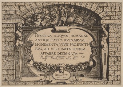 Titelseite von Hieronymus Cock