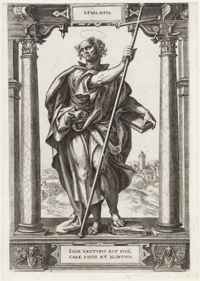H. Philippus von Hieronymus Wierix