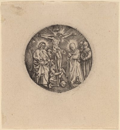 Die Kreuzigung genannt der Schwertknauf von Maximilian von Hieronymus Wierix and Antonie Wierix after Albrecht Dürer