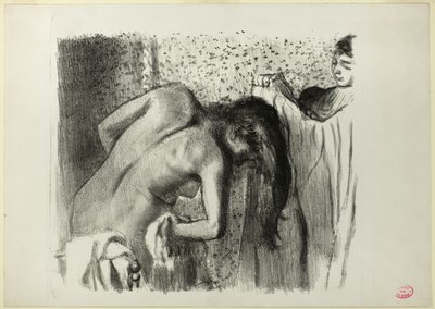 Nach dem Bad (große Version) von Hilaire Germain Edgar Degas