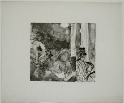 Frauen auf der Terrasse eines Cafés am Abend von Hilaire Germain Edgar Degas