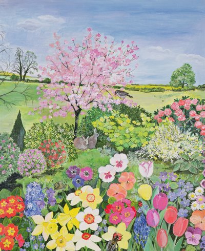 Frühling aus den Vier Jahreszeiten (eines von vier) von Hilary Jones