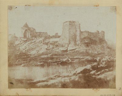 St. Andrews Schloss von Nordwesten von Hill and Adamson