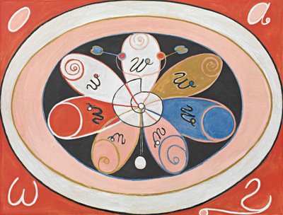 Evolution, Nr. 15, Gruppe IV, Die Siebenstrahligen Sterne von Hilma af Klint