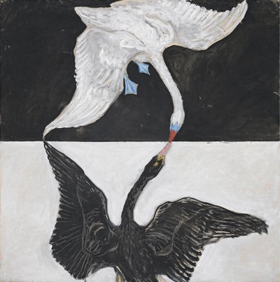 Gruppe IX/SUW, Nr. 1, Der Schwan, Nr. 1 von Hilma af Klint