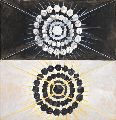 Gruppe IXSUW, Nr. 8, Der Schwan, Nr. 8, 1914-1915 von Hilma af Klint