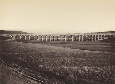 Arcades de pont sur Vanne Arcades, Brücke über die Vanne, 1873 von Hippolyte Auguste Collard