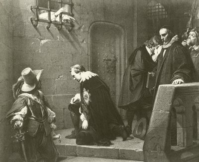Der Tod von Strafford von Hippolyte Delaroche