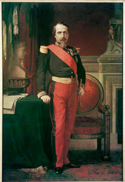 Napoleon III., Kaiser von Hippolyte Flandrin