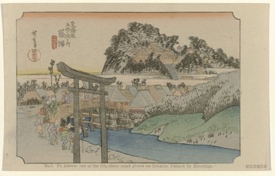 Fujisawa von Hiroshige (I) , Utagawa