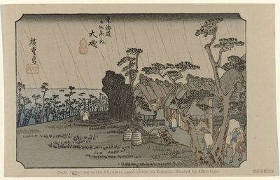Oiso von Hiroshige (I) , Utagawa