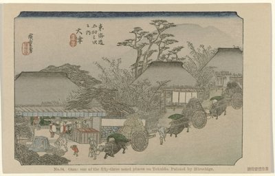 Otsu von Hiroshige (I) , Utagawa