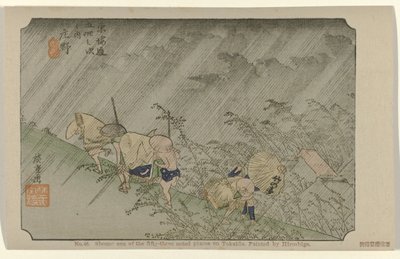 Shono von Hiroshige (I) , Utagawa