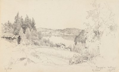 Seeblick von Sappee von Hjalmar Munsterhjelm