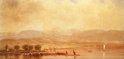 Nebelmorgen am Hudson River von Homer Dodge Martin