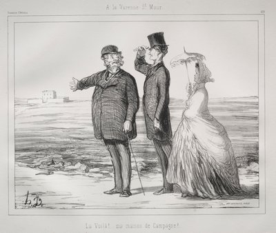 In Varenne, Saint-Maur von Honoré Daumier