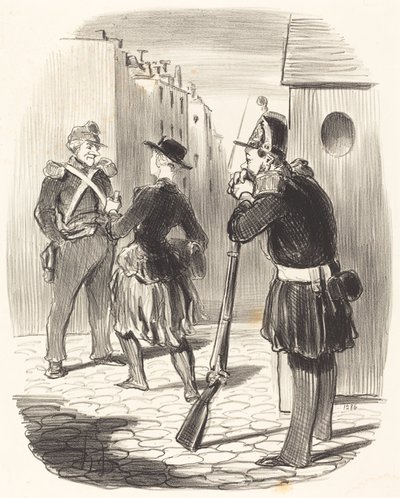 Dieser verdammte Pigochard... von Honoré Daumier