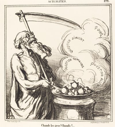 Heiße, große! Heiße!... von Honoré Daumier