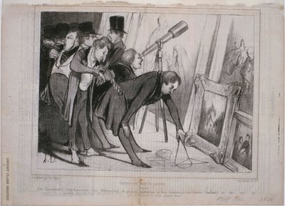 Berühmte Jury der Malerei von Honoré Daumier