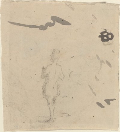 Figur eines Mannes von Honoré Daumier