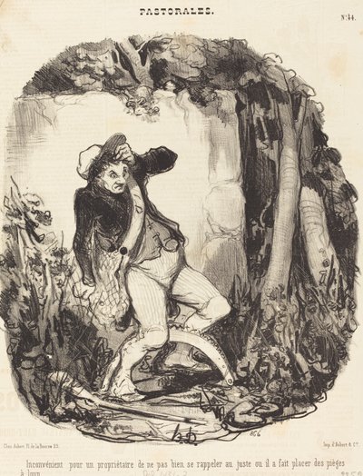 Unbequem für einen Eigentümer, nicht... von Honoré Daumier