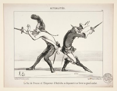 Der König von Preußen von Honoré Daumier