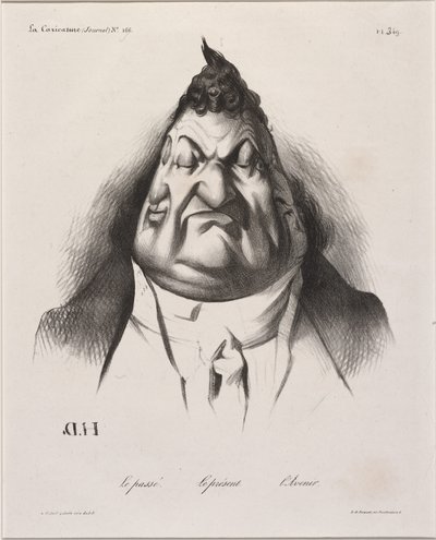 Die Vergangenheit - Die Gegenwart - Die Zukunft von Honoré Daumier