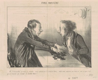 M. Frémouillot, ich erwische Sie, Sie kennen... von Honoré Daumier