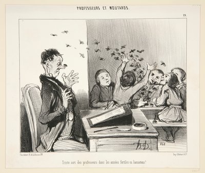 Trauriges Schicksal der Professoren? - #19 pf Professoren und Kinder von Honoré Daumier