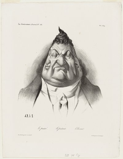 Die Vergangenheit, die Gegenwart, die Zukunft, Platte 349 von Honoré Victorin Daumier