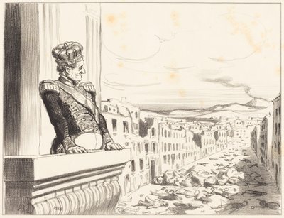 In Neapel - Der beste aller Könige... (1. Tafel) von Honoré Daumier