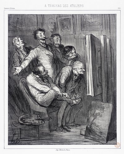 Durch die Ateliers von Honoré Daumier