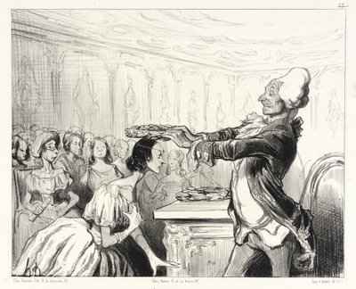 Frauenakademie von Honoré Daumier