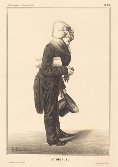 Antoine Odier von Honoré Daumier