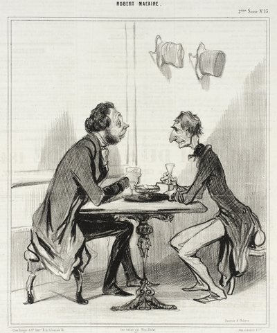 Unwiderstehliches Argument... von Honoré Daumier