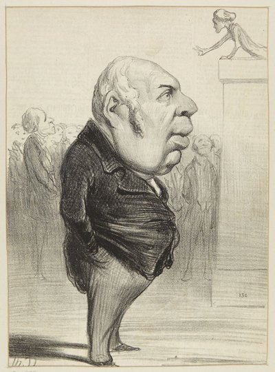 „Berryer“ von Honoré Daumier