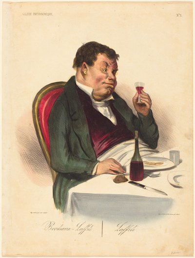 Bordeaux-Laffite von Honoré Daumier