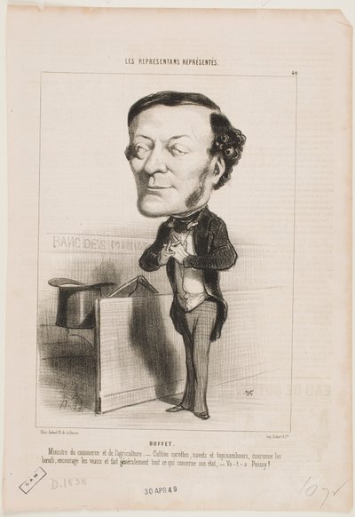 Buffet von Honoré Daumier