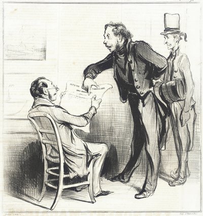 Caricaturana (Druckgrafikserie) von Honoré Daumier