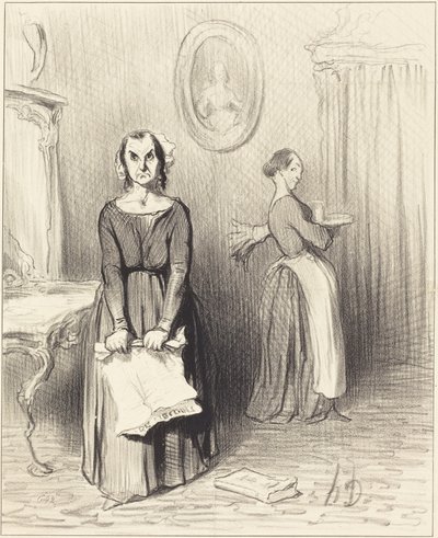 Dieses Journal findet mein Werk erbärmlich... von Honoré Daumier