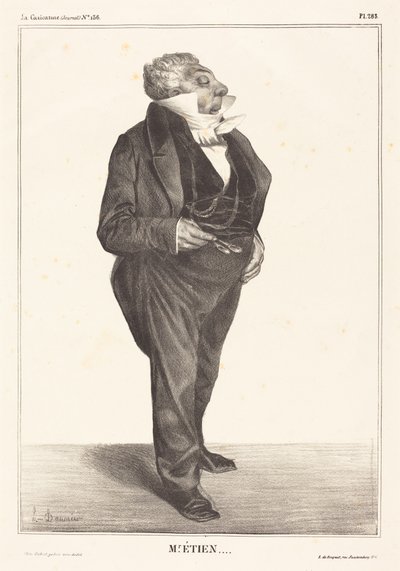 Charles Guillaume Étienne von Honoré Daumier