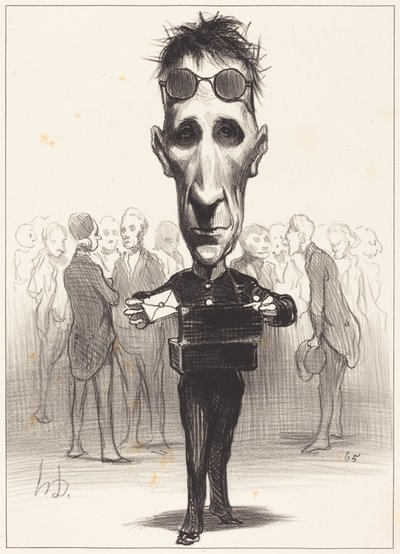 Félix Saint-Priest von Honoré Daumier