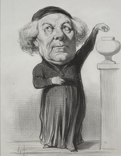 Jean Jacques Fayet, Bischof von Orléans von Honoré Daumier