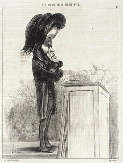 Jules Favre von Honoré Daumier