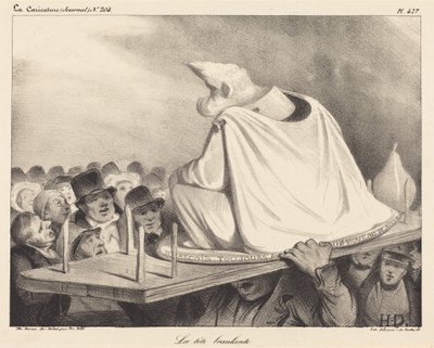 Der wackelnde Kopf von Honoré Daumier